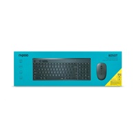 Súprava klávesnice a myši RAPOO 8050T Multi-mode Wireless Desktop Combo Set