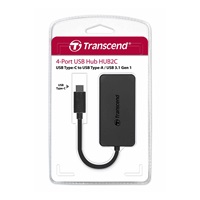 TRANSCEND HUB2C, 4-portový HUB, USB 3.1 Gen 1, Type-C
