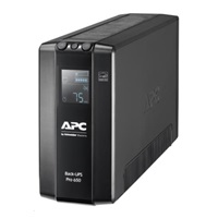 APC Back UPS Pro BR 650VA, 6 výstupov, AVR, LCD rozhranie (390W)
