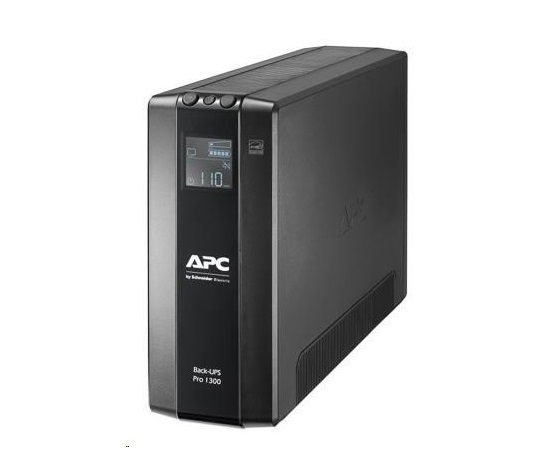 APC Back UPS Pro BR 1300VA, 8 výstupov, AVR, LCD rozhranie (780W)