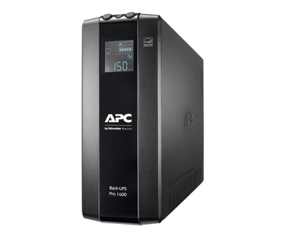 APC Back UPS Pro BR 1600VA, 8 výstupov, AVR, LCD rozhranie (960W)