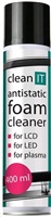 CLEAN IT Antistatická čistiaca pena na obrazovky 400 ml