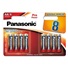 PANASONIC Alkalické baterie Pro Power LR6PPG/8BW AA 1,5V (Blistr 8ks)