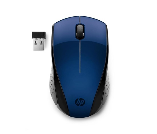Myš HP - 220 Myš, bezdrôtová, modrá