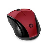 Myš HP - 220 Myš, bezdrôtová, červená