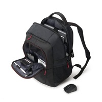 Súprava bezdrôtovej myši DICOTA Backpack Gain 15.6 Čierna farba