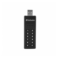VERBATIM USB 3.0 Disk 64 GB - Zabezpečená klávesnica (R:160/W:140 MB/s) GDPR