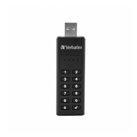 VERBATIM USB 3.0 Disk 128 GB - Zabezpečená klávesnica (R:160/W:150 MB/s) GDPR
