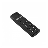VERBATIM USB C 3.1 disk 128 GB - klávesnica Secure (R:160/W:150 MB/s) GDPR