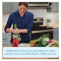 Nutri Slicer - látkuje, strouhá, krájí na jemno