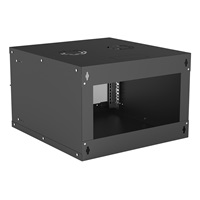 Intellinet 19" rack BASIC 6U/560 mm, čierny, rozložený flatpack