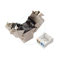 Solarix Samorezný keystone CAT5E STP RJ45 SXKJ-5E-STP-BK-SA