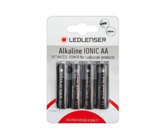LEDLENSER 4xAA alkalické baterie - Blister