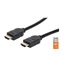 MANHATTAN Vysokorýchlostný kábel HDMI + Ethernet Premium, 5 m, čierny