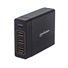 Nabíjacia stanica MANHATTAN USB Power Delivery - 72 W, čierna