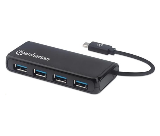 MANHATTAN USB-C Hub 4-portový USB 3.2 Gen 1 Hub