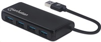 MANHATTAN USB Hub 4-portový USB 3.2 Gen 1 Hub