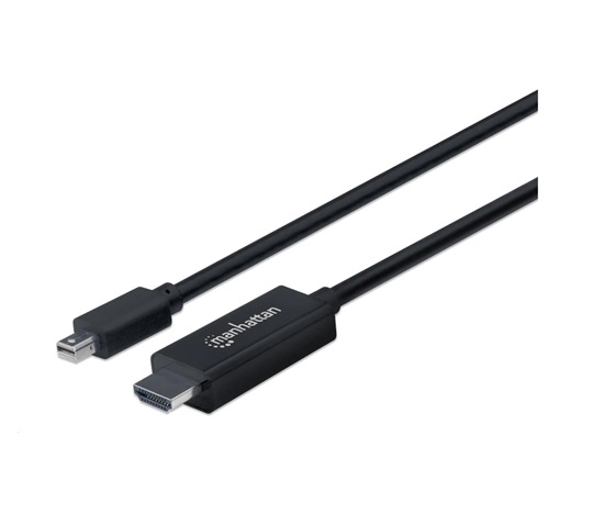 Kábel MANHATTAN Mini DisplayPort na HDMI (1080p), 1.8 m, čierna