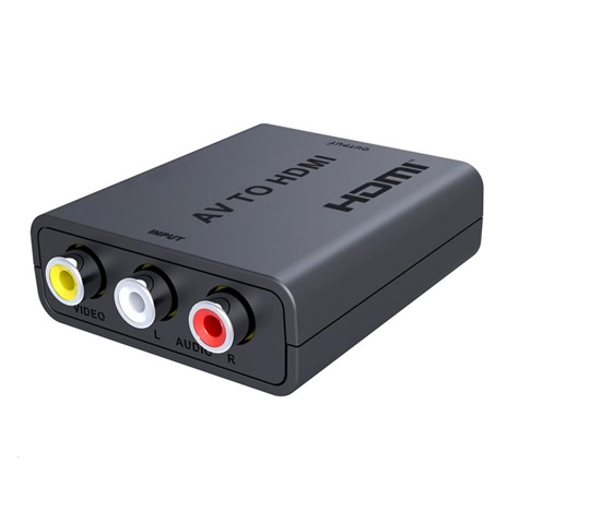 PREMIUMCORD AV kompozitný signál a stereo zvuk na HDMI 1080P konvertor