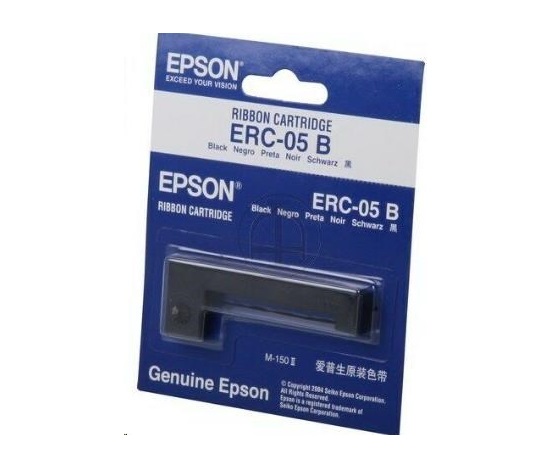 Epson ERC 05B, farebná páska, čierna, M-150, M-150II