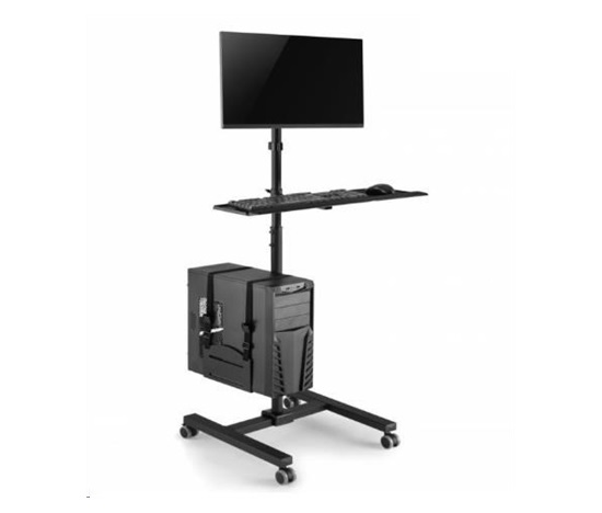 Stojan s držákem na monitor a PC - Fiber Mounts AX793