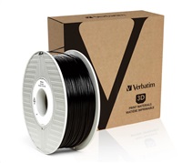 VERBATIM Filament pre 3D tlačiarne PLA 1.75mm, 335m, 1kg čierna