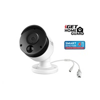 iGET HOMEGUARD HGNVK85304 PoE kamerový systém s detekciou pohybu SMART, 8-kanálový FullHD NVR + 4x FullHD vonkajšia kamera