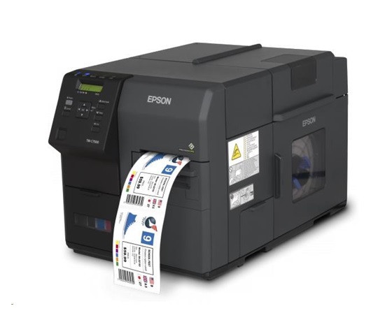 Epson ColorWorks C7500, rezačka, disp., USB, Ethernet, čierna