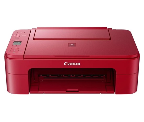 Canon PIXMA Tiskárna TS3352 red - barevná, MF (tisk, kopírka, sken, cloud), USB, Wi-Fi