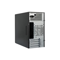 Skriňa CHIEFTEC Mesh Series/Minitower, XT-01B-OP, čierna, USB 3.0, žiadny zdroj