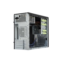 Skriňa CHIEFTEC Mesh Series/Minitower, XT-01B-OP, čierna, USB 3.0, žiadny zdroj