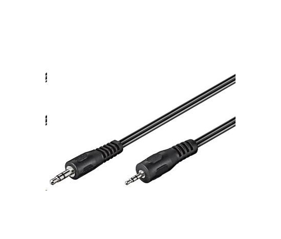 PREMIUMCORD Audio kábel Jack 3.5 mm - Jack 2.5 mm 2 m (M/M, stereo)