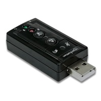 MANHATTAN Hi-Speed USB 3D 7.1 zvukový adaptér