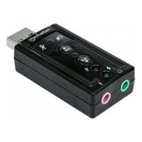 MANHATTAN Hi-Speed USB 3D 7.1 zvukový adaptér