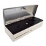Pokladničná zásuvka Virtuos Flip-top FT-460C3 - s káblom, s uzamykateľným krytom, veko NEREZ, biela