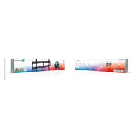 CONNECT IT BigMount nástěnný držák na obrazovky 40-90", fixní, ČERNÝ