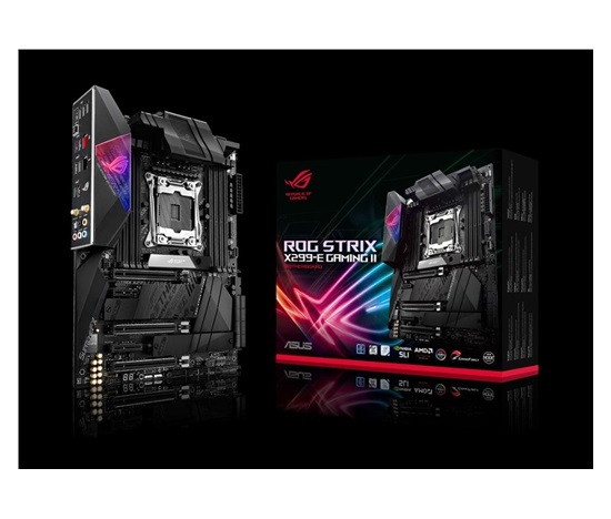 ASUS MB Sc 2066 ROG STRIX X299-E GAMING II, Intel X299, 8xDDR4, Wi-Fi