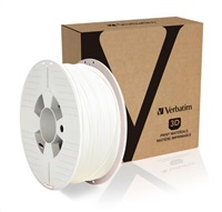 VERBATIM Filament pre 3D tlačiarne PLA 1.75mm, 335m, 1kg biela (OLD PN 55268)