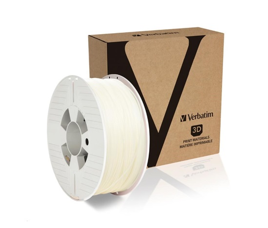 VERBATIM Filament pre 3D tlačiarne PLA 1.75mm, 335m, 1kg prírodný priehľadný (OLD PN 55274)