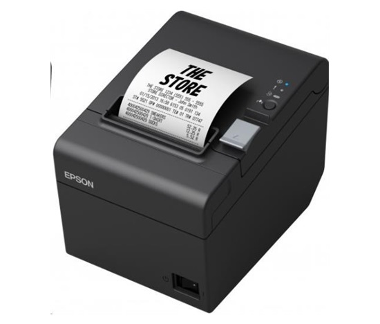 Epson TM-T20III, POS tlačiareň, USB/LAN, 8 bodov/mm (203 dpi), rezačka, čierna