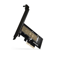 AXAGON PCEM2-N, PCIe x4 - M.2 NVMe M-key slot adaptér, vrátane. LP
