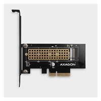 AXAGON PCEM2-N, PCIe x4 - M.2 NVMe M-key slot adaptér, vrátane. LP