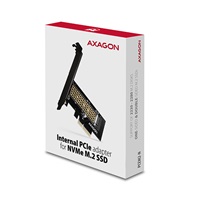 AXAGON PCEM2-N, PCIe x4 - M.2 NVMe M-key slot adaptér, vrátane. LP