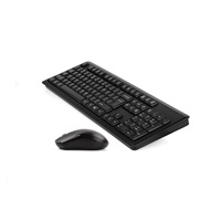 Súprava A4tech 4200N je bezdrôtová. kľúče. + bezdrôtové pripojenie. Optická myš V-Track,CZ/US, USB