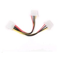 GEMBIRD Interný napájací kábel 1x 5,25" - 2x 5,25" (rozbočovač molex)