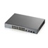 Zyxel GS1350-18HP 18portový inteligentný spravovaný CCTV PoE switch, dlhý dosah, 250W, 16x GbE, 2x combo RJ45/SFP