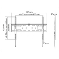 Reflecta PLANO Flat 70-6040 nástěnný TV držák