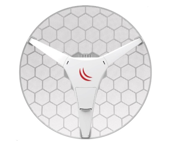 MikroTik Wireless Wire Dish (LHGG-60ad), 1Gbps full-duplex bez káblov, 802.11ad, 60GHz, L3, dosah 1500m+