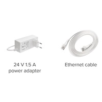 MikroTik RBD25G-5HPacQD2HPnD, Audience, štvorjadrový procesor 716 MHz, 256 MB RAM, 2xGLAN, 2,4 GHz + 2x 5 GHz, licencia 4