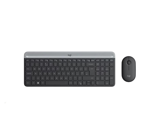 Logitech Wireless Desktop MK470, CZ/SK, čierna